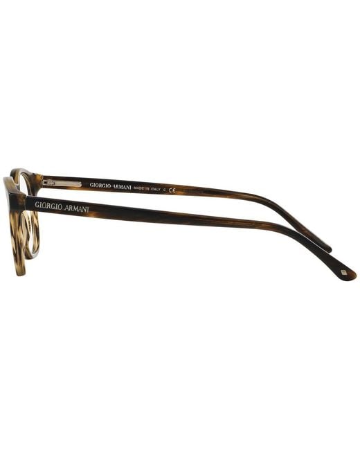 Giorgio Armani White Logo Flat Mirror