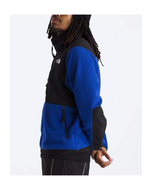 The North Face Blue Retro Denali Jacket for men