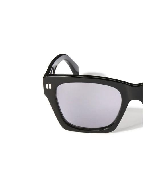 Off-White c/o Virgil Abloh White Valdez Square-Frame Sunglasses for men