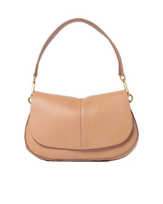 Gianni Chiarini Natural Helena Flap Shoulder Bag