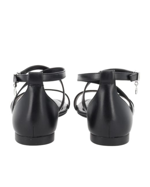 MICHAEL Michael Kors Black Alexa Flex Strap Sandals