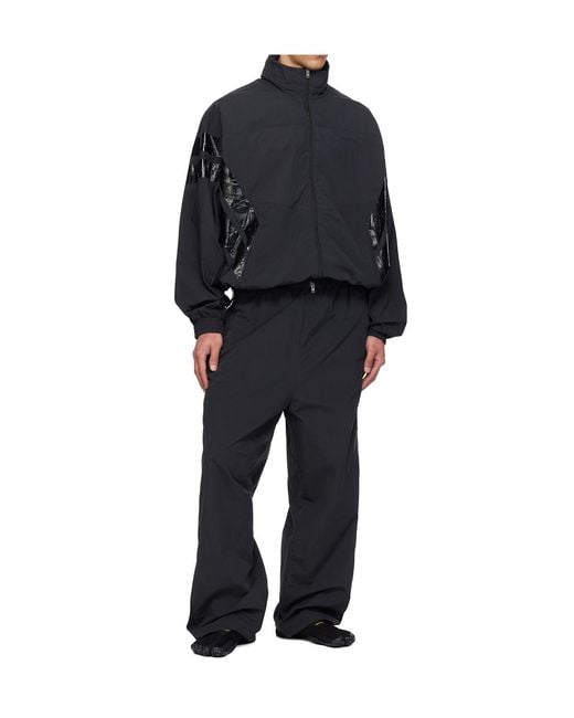 Vetements Black Taped Tracksuit Pants for men