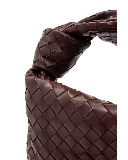 Bottega Veneta Brown Jodie Small Shoulder Bag