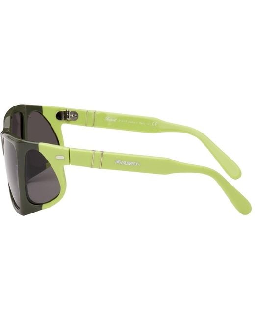 J.W. Anderson Gray Logo Color Box Sunglasses for men