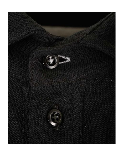 Brunello Cucinelli Blue Long Sleeved Buttoned Polo Shirt for men