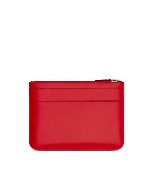 Comme des Garçons Red Comme Des Garçons Wallet Big Bow Zipped Purse for men
