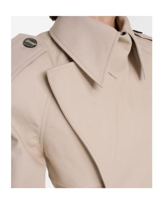 Wardrobe NYC Natural Cotton Trench Coat