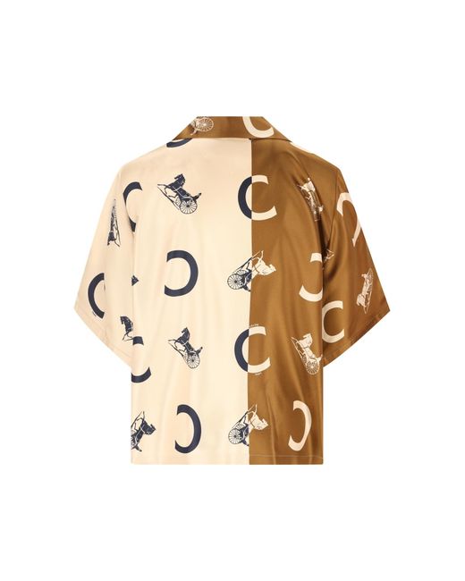 Céline Metallic Pyjama Shirt