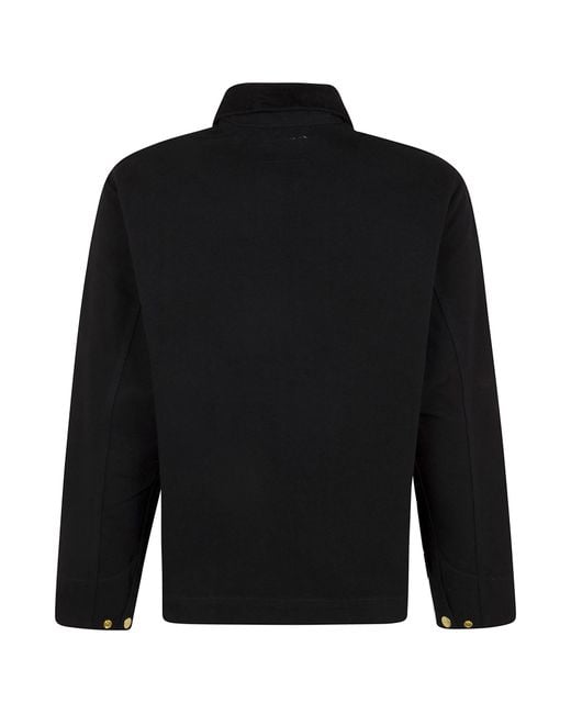 Carhartt Black Detroit Logo Patch Jacket for men