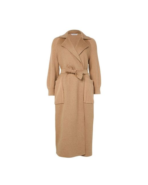 Max Mara Natural Berard Long Coat