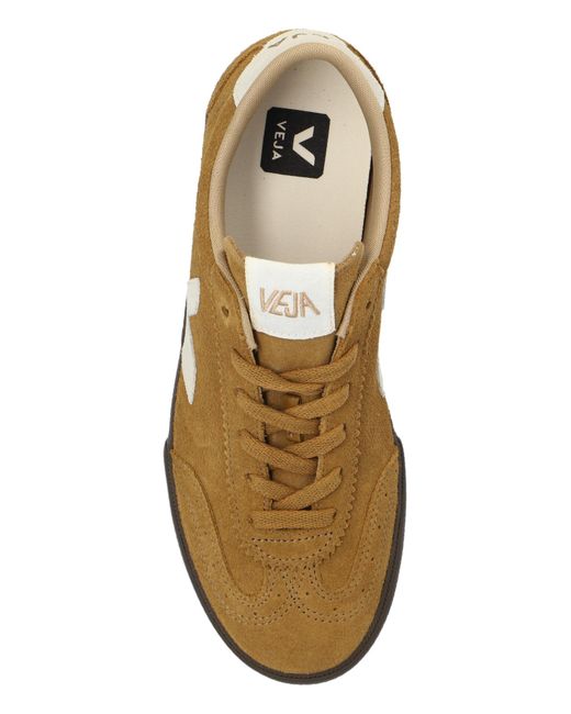 Veja Brown Volley Low-Top Sneakers