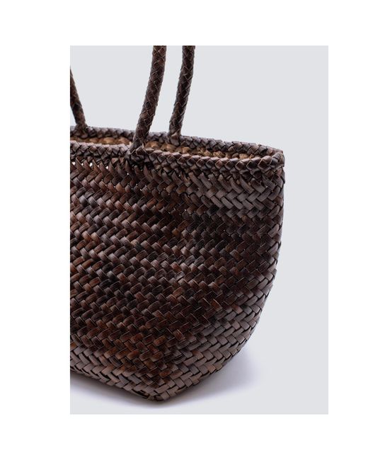 Dragon Diffusion Black Grace Small Basket Bag
