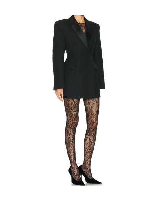 Wardrobe NYC Double Breasted Mini Dress in Black | Lyst