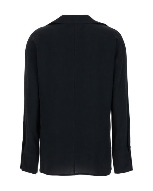 Antonelli Black Long Sleeve Button-Down Shirt