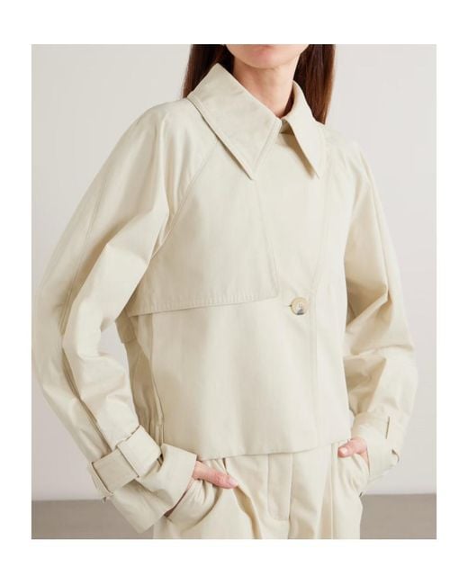 Joseph Natural Suber Cropped Cotton-Gabardine Jacket