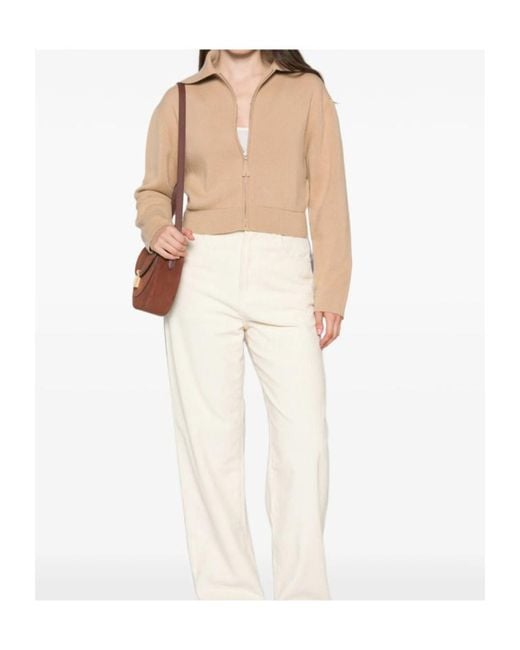 Allude Natural Long-Sleeve Jacket
