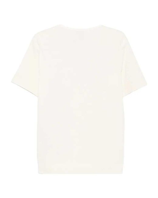 Dries Van Noten White Short-Sleeve T-Shirt for men
