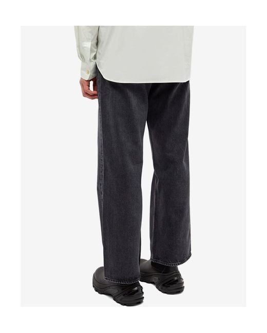 Our Legacy Blue Third Cut Relaxed Jeans for men