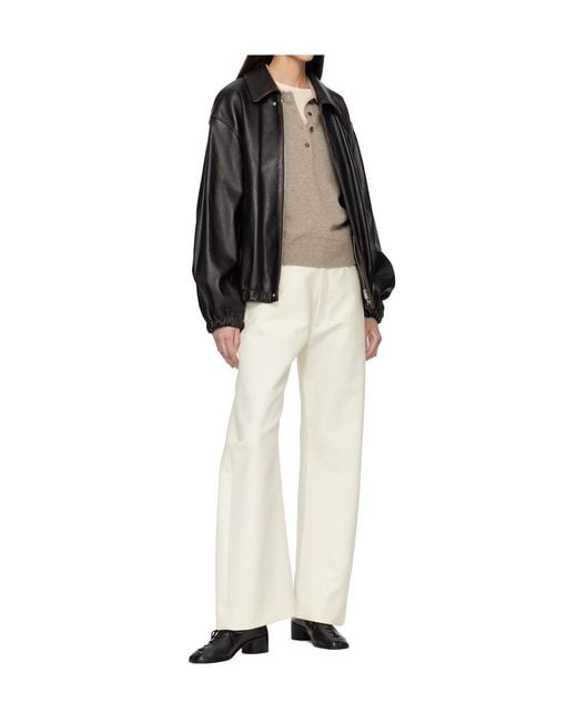 Ssstein White Casual Pants With Belt Loops