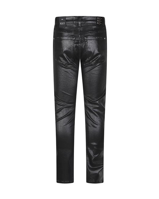 John Richmond Gray Casual Trousers With Belt Loops for men