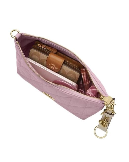 COACH Pink Caitlin Shoulder Bag