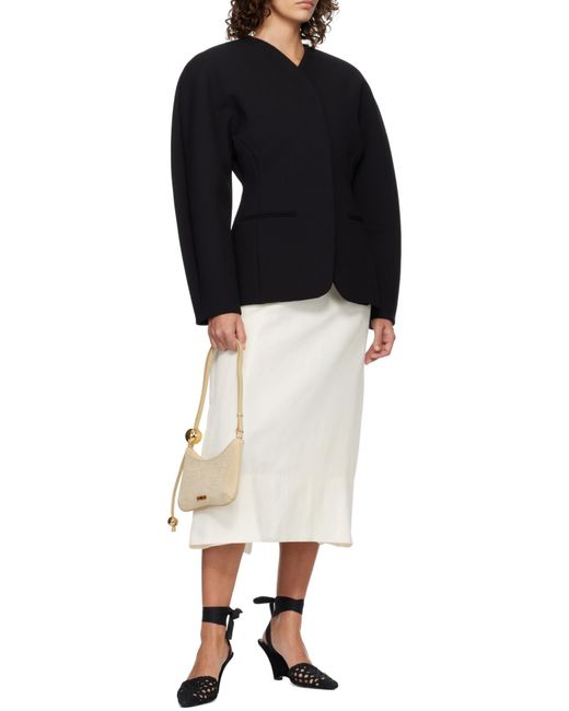 Jacquemus Black The Ovalo Jacket