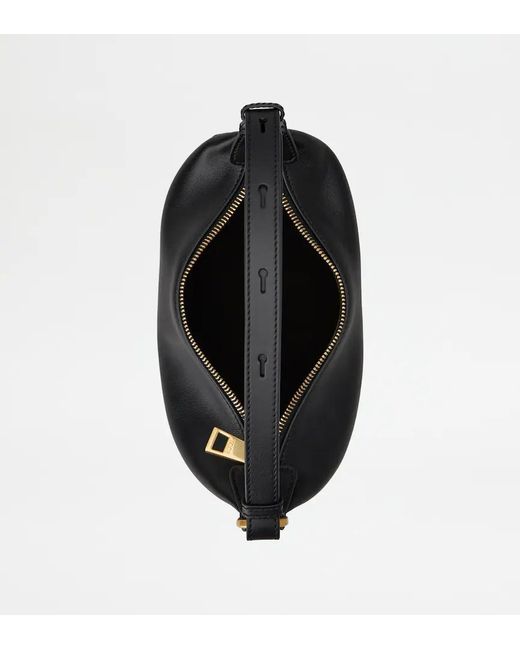 Tod's Black Mini Studded Shoulder Bag