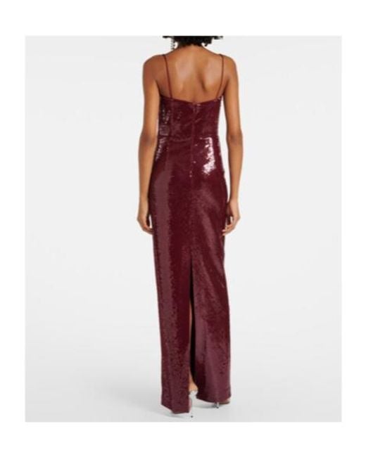 Rebecca Vallance Purple X Nicky Hilton Zelda Sequined Gown