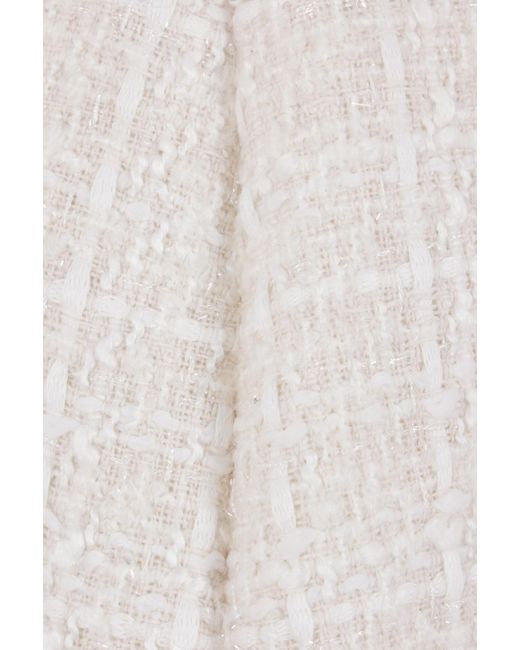 Marc Jacobs White Tweed Mini Skirt