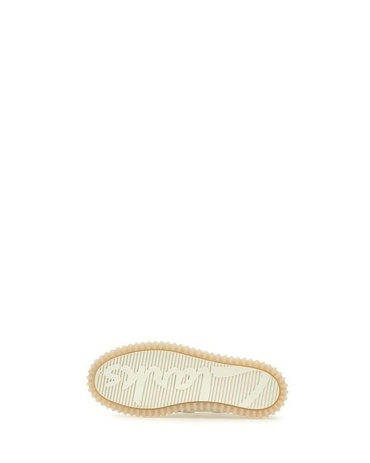 Clarks White Torhill Lo Lace-Up Shoes for men