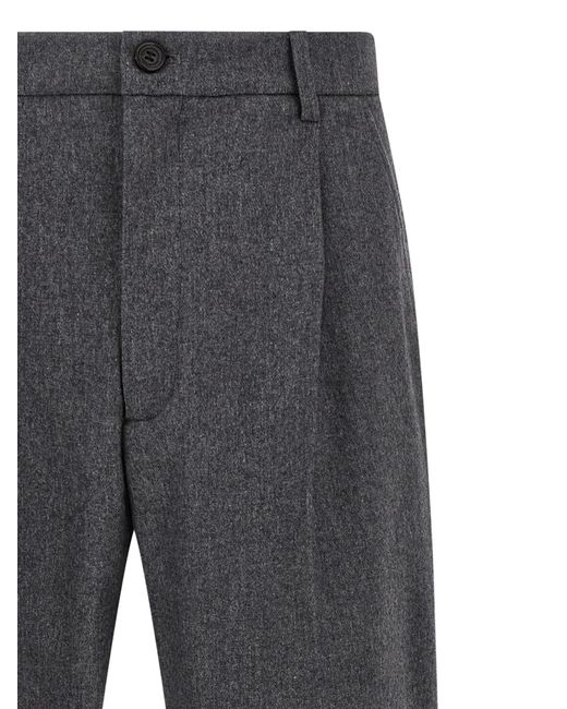 Department 5 Gray Gin Straight-Leg Pants for men