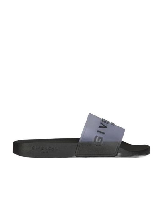 Givenchy White Paris Flat Sandals