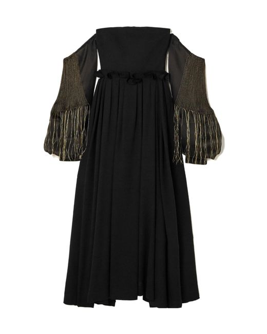 Loewe Black Long Sleeve Dress