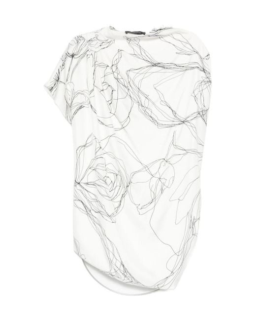 Fabiana Filippi White Short-Sleeved T-Shirt