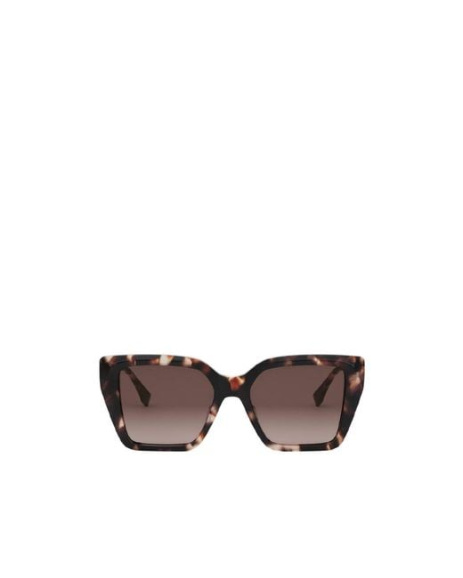 Fendi Multicolor Eyewear Cat-Eye Frame Sunglasses