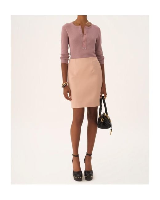 Chloé Pink Chloã Henley Shirt