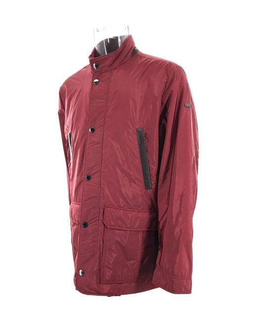 Paul & Shark Red Emblem Cotton Suit for men