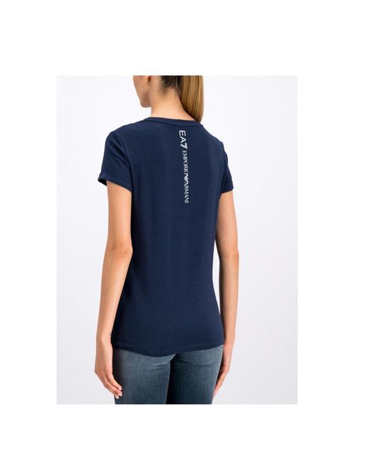 EA7 Blue Logo T-Shirt