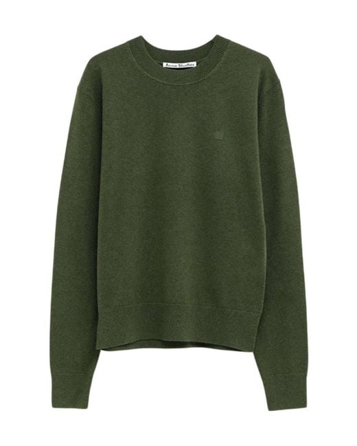 Acne Green Long Sleeve Sweater