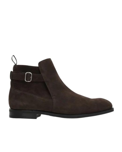 Church's Brown Almond Toe Ankle Boots for men