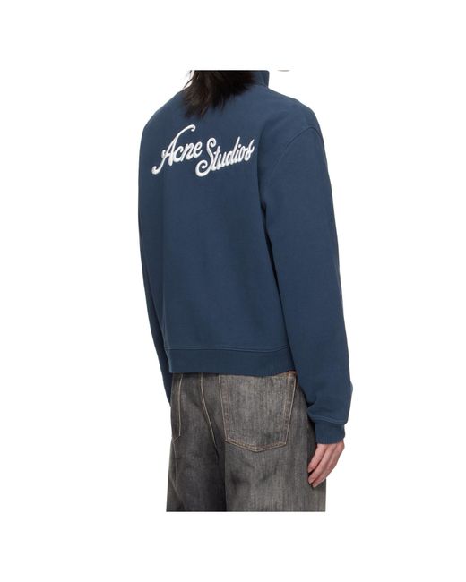 Acne Blue Sweatshirt for men