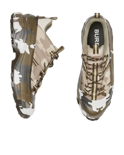 Burberry Multicolor Arthur Low-Top Sneakers for men
