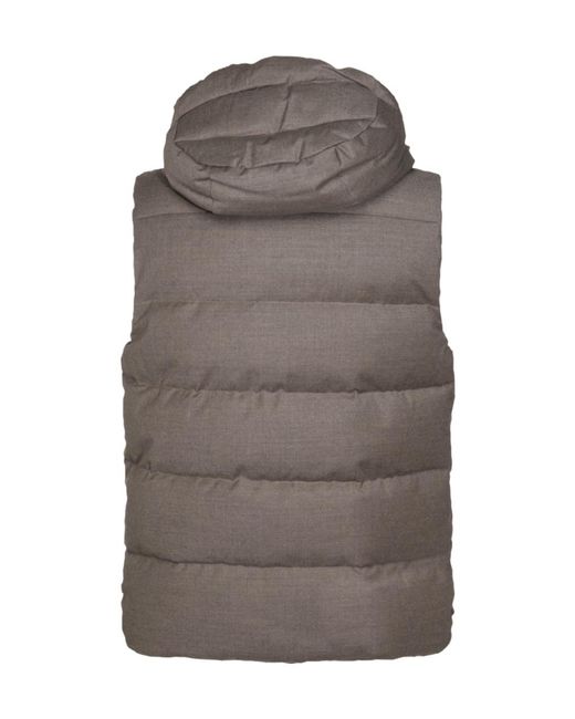 Moorer Brown Fire-Ll Vest for men