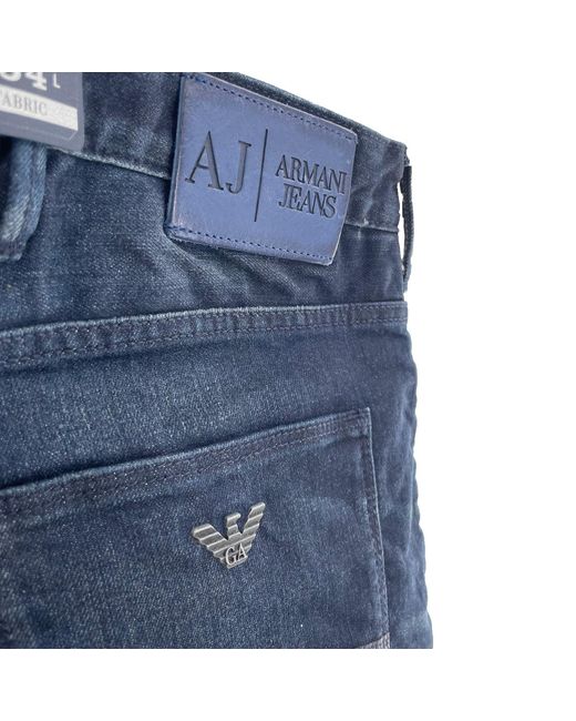 Armani Jeans Blue Logo Brand Jeans for men