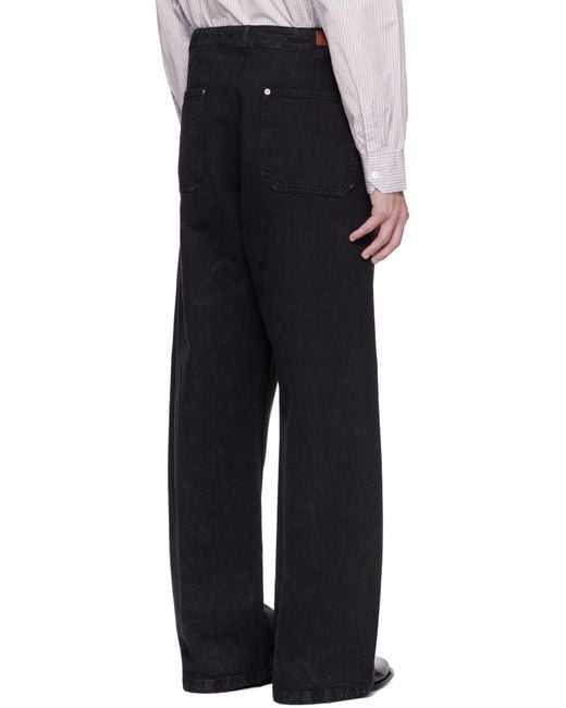 Hope Blue Loose Fireman Jeans for men