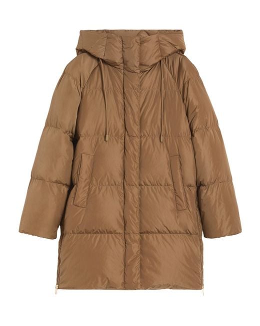 Weekend by Maxmara Brown Newbembo Quilted Coat