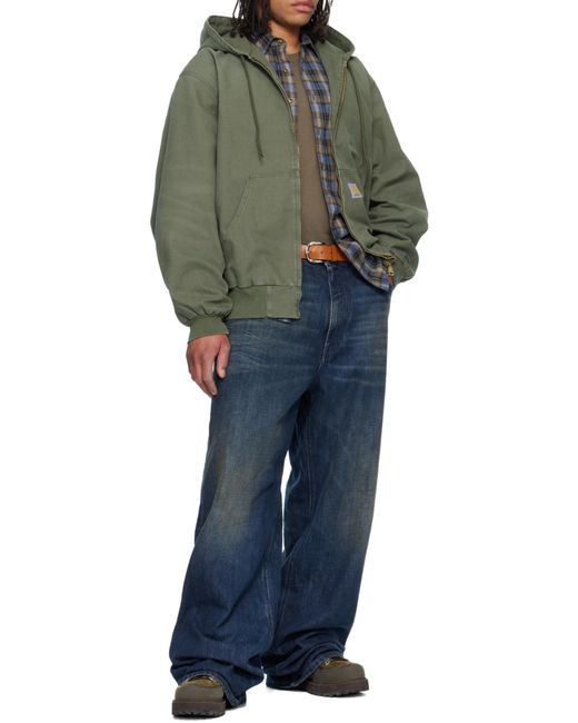 Carhartt Green Og Active Drawstring Jacket for men