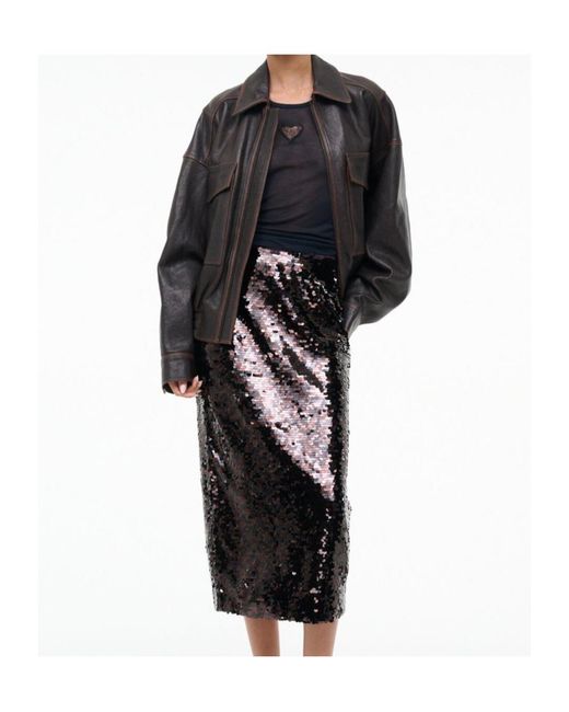 Staud Black Ciara Skirt