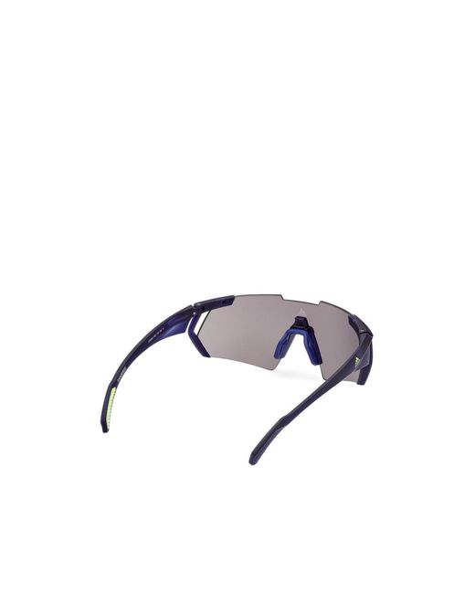 Adidas Originals White Geometric Sunglasses for men