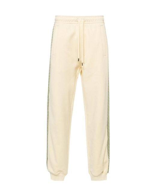 Lanvin Natural Drawstring Sweatpants for men
